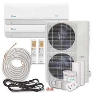 48000 BTU Dual Zone Mini Split Air Conditioner / Heat Pump - SENA/48HF/D