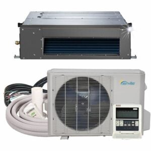 18000 BTU Concealed Duct Air Conditioner - Heat Pump - SENA/18HF/ID