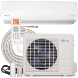 9000 BTU Mini Split Air Conditioner - Heat Pump - SENL/09CD/110V (Open Box)