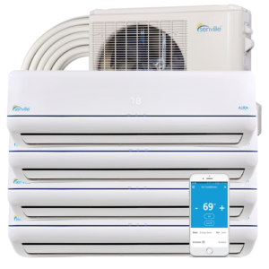 48000 BTU Quad Zone Mini Split Air Conditioner / Heat Pump - SENA/48HF/Q