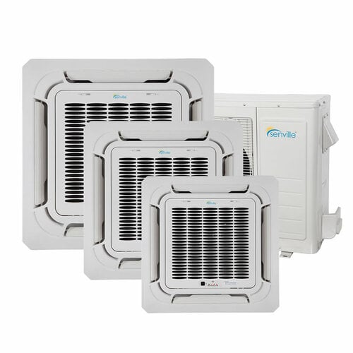 36000 BTU Tri-Zone Mini Split Ceiling Air Conditioner / Heat Pump - SENA/36HF/TIC