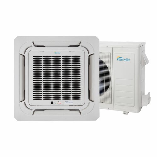 12000 BTU Ceiling Cassette Air Conditioner - Heat Pump - SENA/12HF/IC